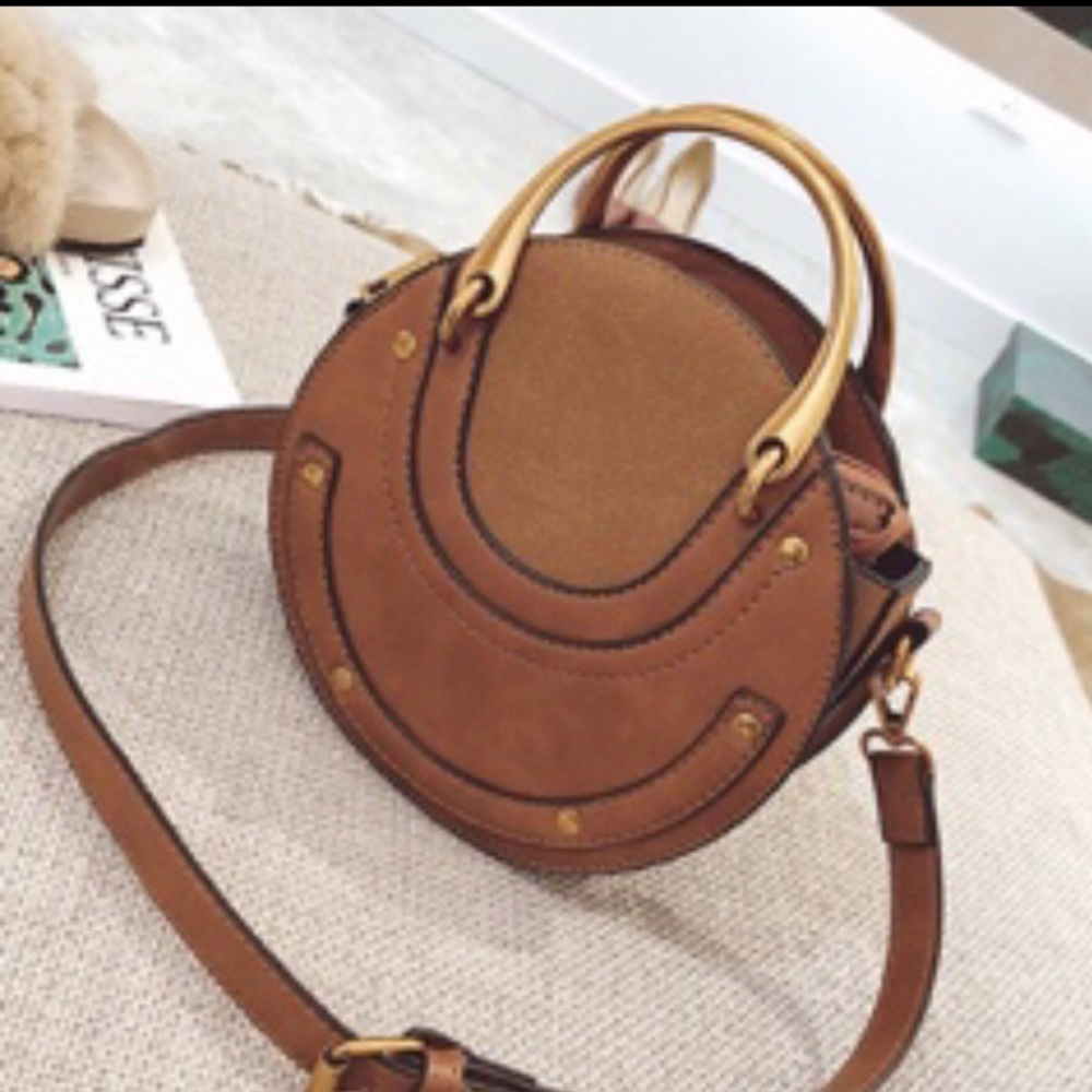 Round Brown Bag
